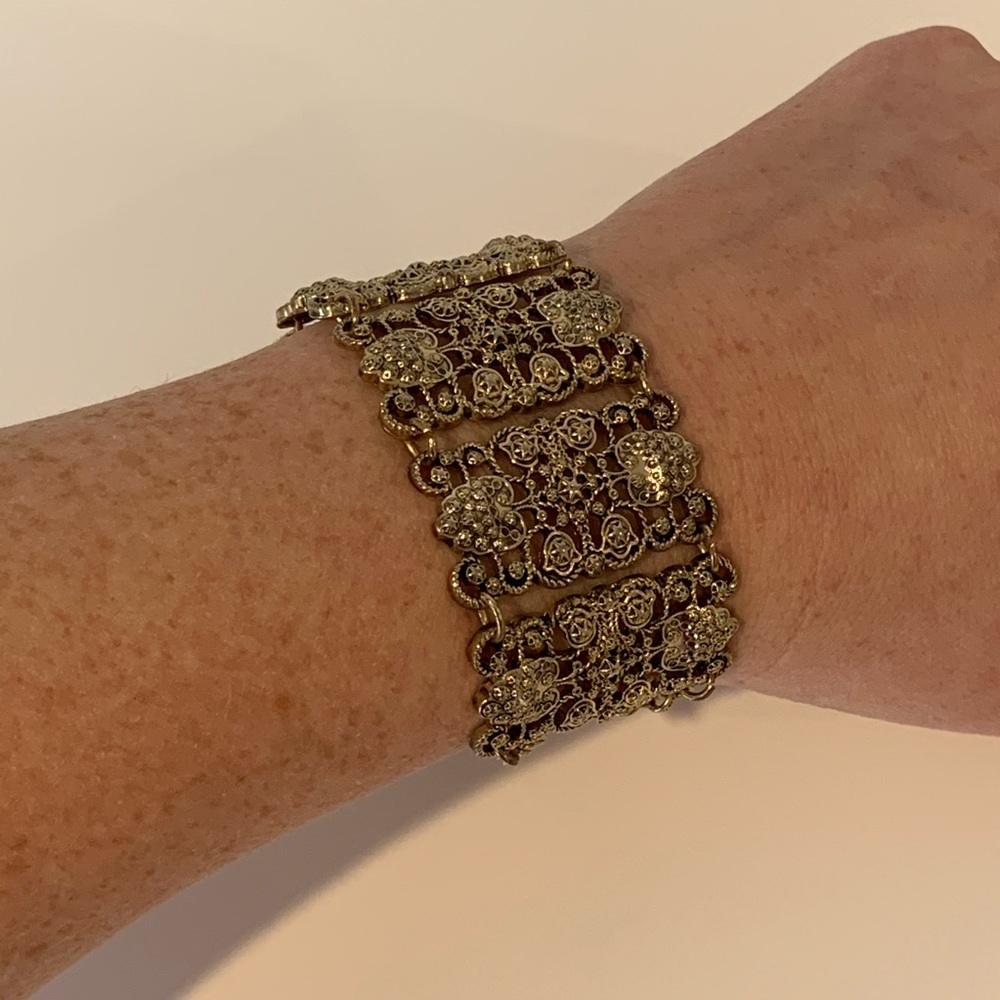 Filigree Cuff Bracelet